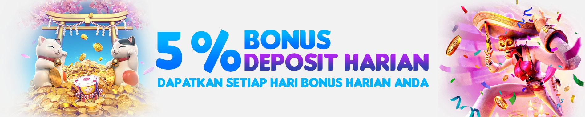 bonus deposit harian 5%